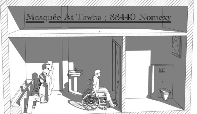 Rénovation de la salle des ablutions des femmes