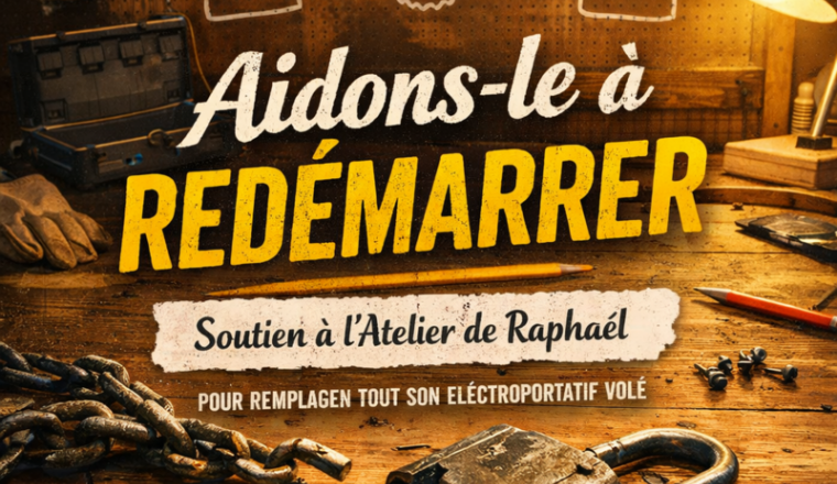 Aidez l'atelier de Raphael à redémarrer