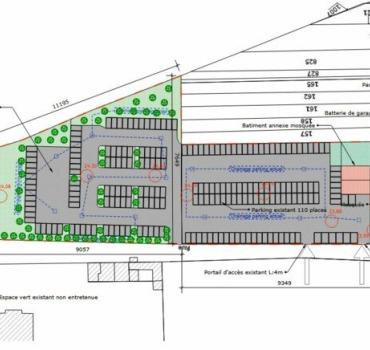 Projet d'extension du parking Mosquée ES SALAM