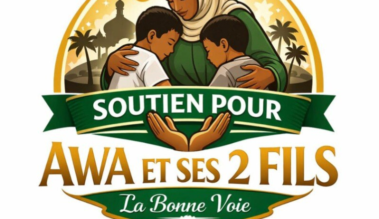 Soutien pour Awa et ses 2 fils