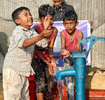 Construction puits d'eau au Bangladesh RAFOULANE