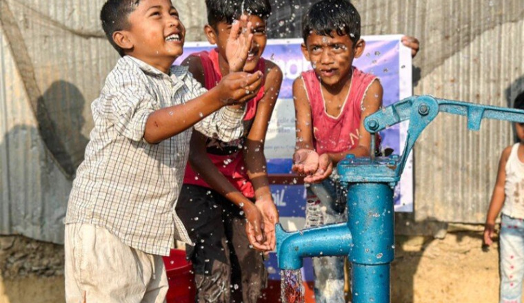 Construction puits d'eau au Bangladesh RAFOULANE