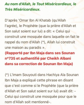 Mosquée 🕌 100m2 📍🇨🇮