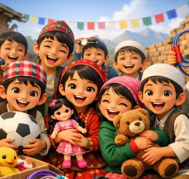 Un fabuleux 'Eid pour les orphelins ⚽🧸🪅❤️