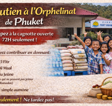 Dons alimentaires pour l’orphelinat de Phuket