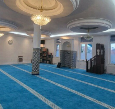 Nouveau tapis de la Mosquée An Nour Quievrechain
