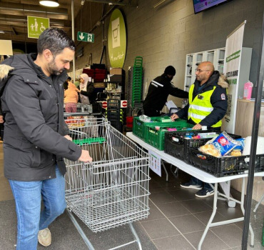 Collecte au profit des étudiants