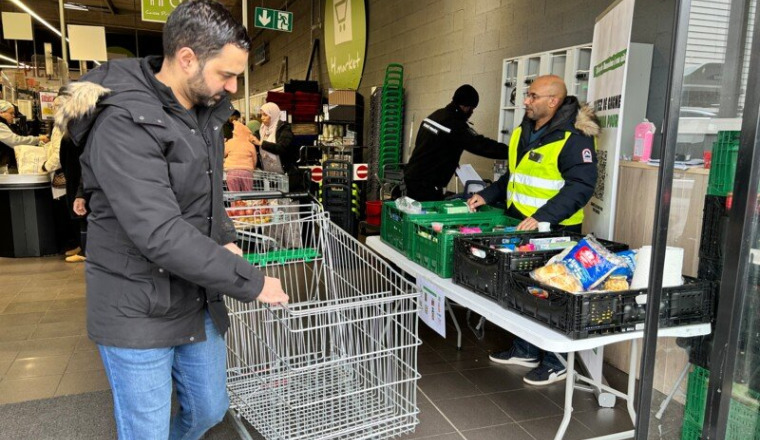 Collecte au profit des étudiants