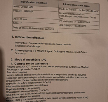 Aide famille endettée après opération au Maroc