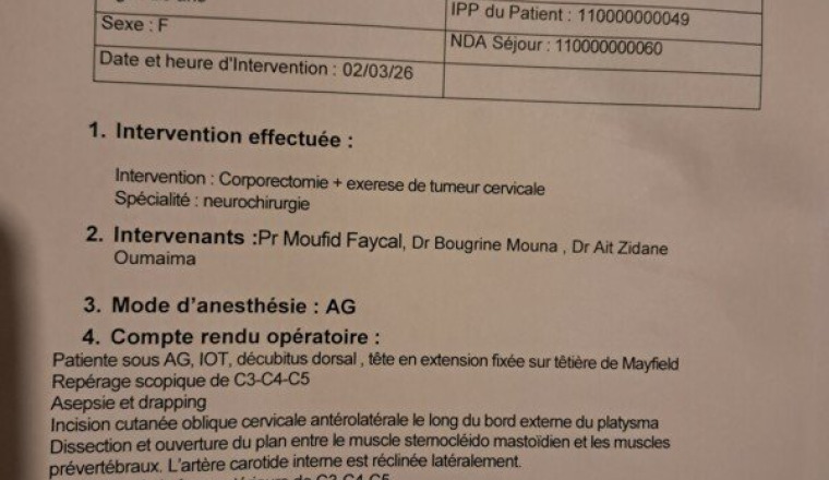 Aide famille endettée après opération au Maroc