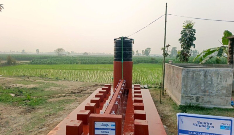 Construction d’un puits Sadaqa pour notre miqra’a