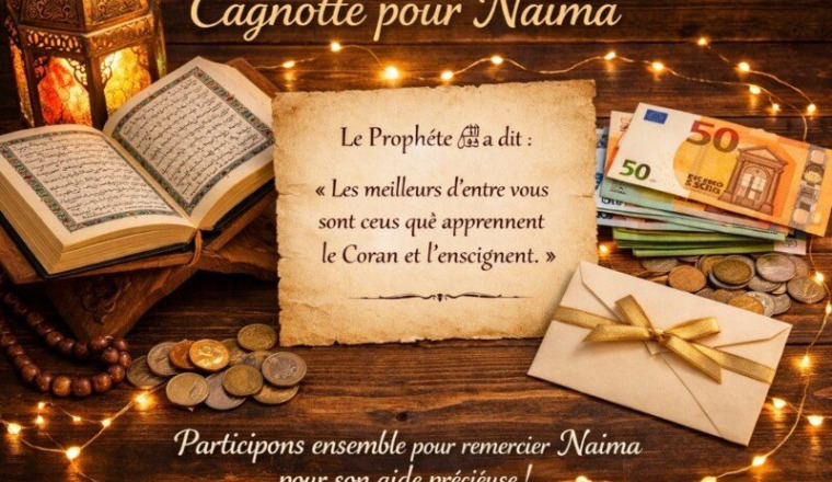 Cadeau pour oustada Naima