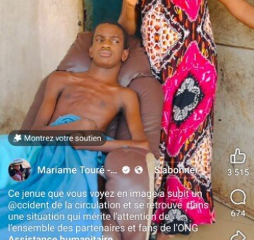 Assistance humanitaire d'urgence basée  à mamou RG