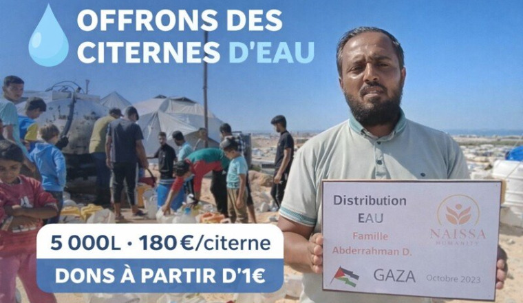 🚰 Offrons de l'eau
