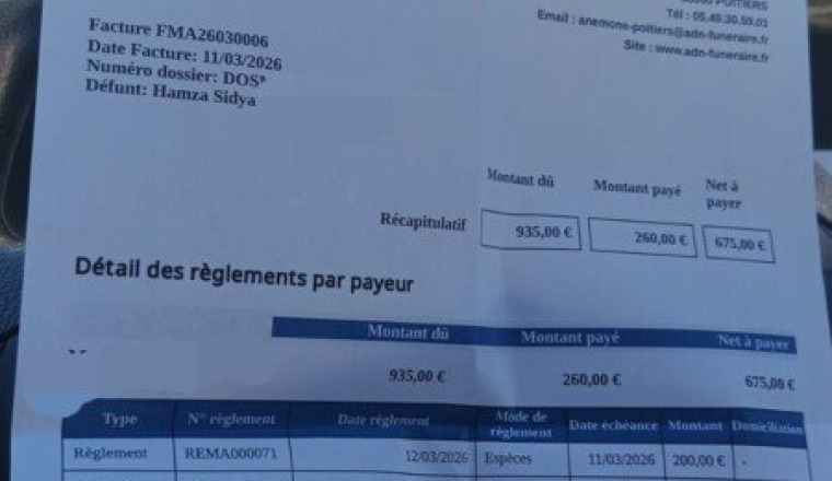 Un enterrement pour Hamza-sidya