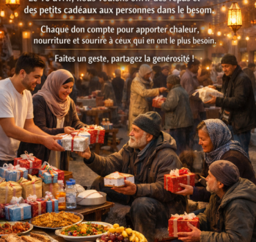 Un cadeau pour les plus démunis