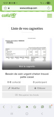 Image justificative de la cagnotte