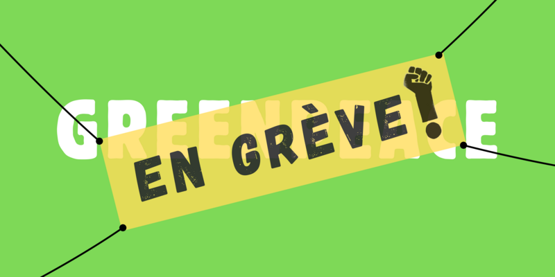 Greenpeace contre le plan de licenciement