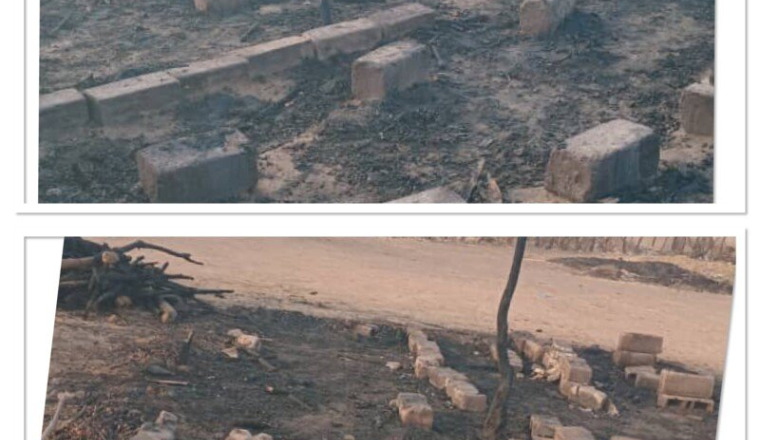 Incendie Madrassa à Gory gopela (Mali)