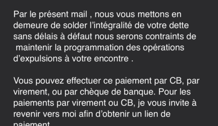 Aidons notre sœur dans une période difficile