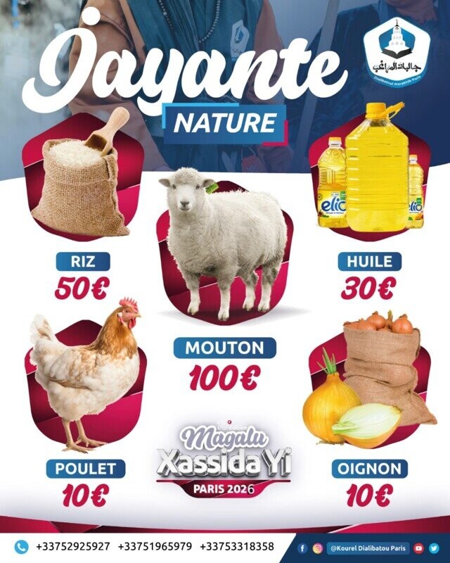 Magalu Xassida Yi Paris 2026