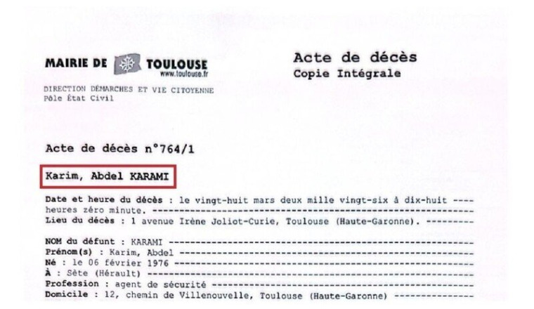 Aide Financière pour la famille du défunt: Karim