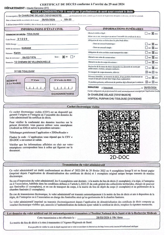 Image justificative de la cagnotte