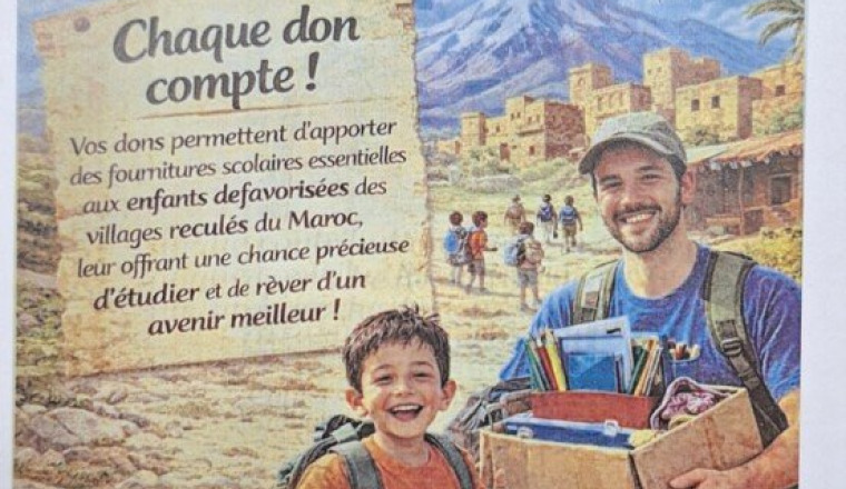 Un sac,un cahier,un avenir : Agissons ensemble