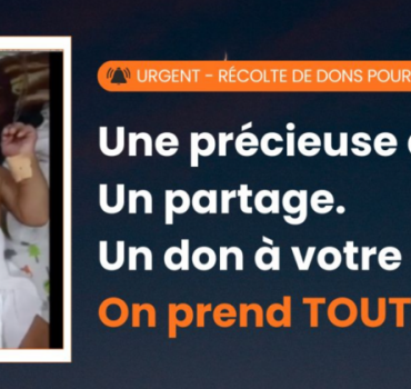 URGENT - Un nourisson a besoin de nous