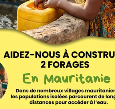 Construction de 2 forages en Mauritanie