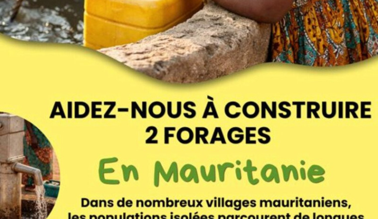 Construction de 2 forages en Mauritanie