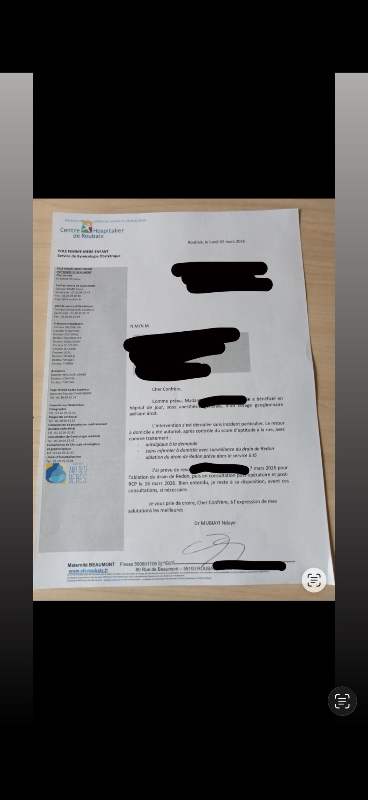 Image justificative de la cagnotte