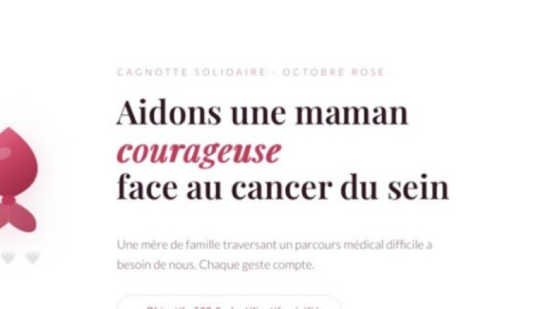 Aidons une maman courageuse face au cancer du sein