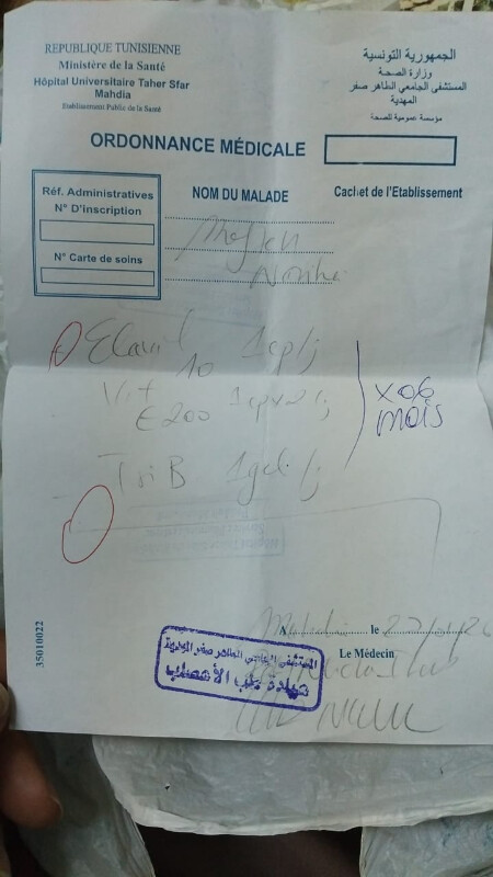 Image justificative de la cagnotte