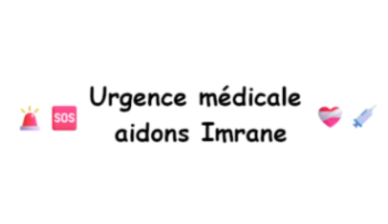 Imrane atteint d'un cancer de la vessie