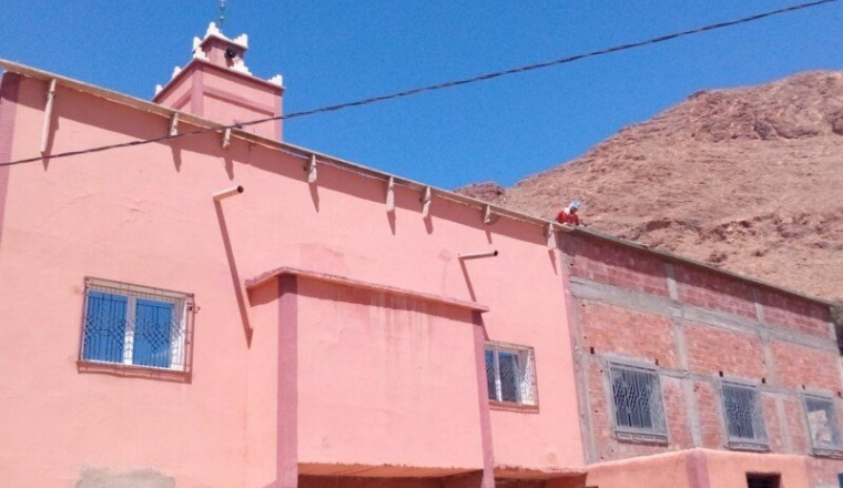 Travaux mosquée lbour Ait ISMENE