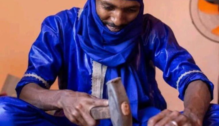 Lieu d’apprentissage dans le camp de M'Bera