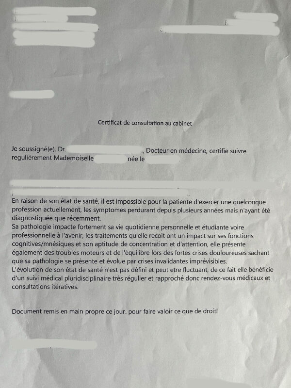 Image justificative de la cagnotte