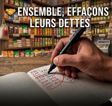 Ensemble, effaçons leurs dettes.