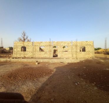 Construction d'une mosquée à Bambila (Mali)