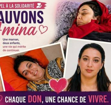 Urgence vitale - Aidons Amina Maman de 2 enfants