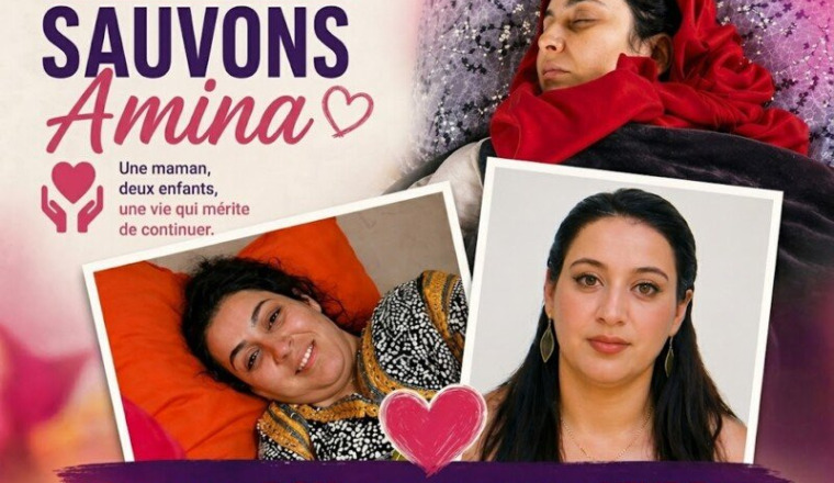 Urgence vitale - Aidons Amina Maman de 2 enfants