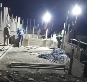 Aide à la mosquée Kafr el-Cheik en Égypte