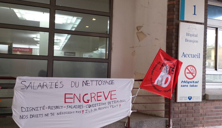 Solidarité grévistes Beaujon : salaires & dignité