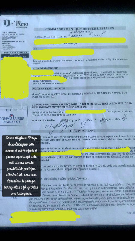 Image justificative de la cagnotte