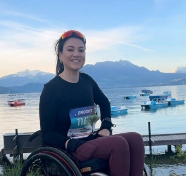 Un fauteuil de running pour Floriane