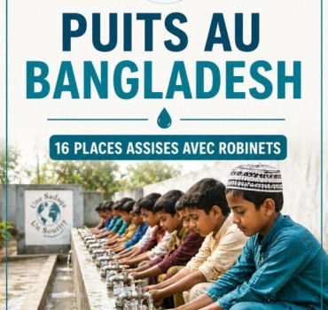 PUITS 16 PLACES ASSISES AVEC ROBINETS  BANGLADESH