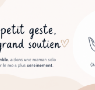 Aidons une maman solo à tenir ce mois-ci