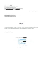 Image justificative de la cagnotte
