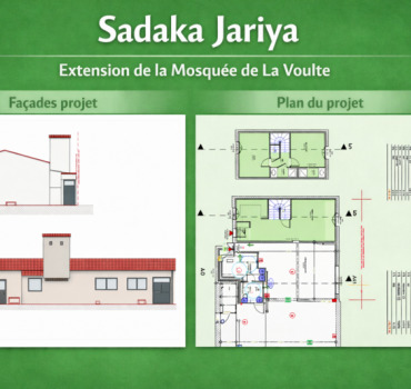 Sadaqa Jariya – Travaux Mosquée de La Voulte